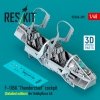 RESKIT RSU48-0399 F-105G Thunderchief cockpit (Detailed edition) for HobbyBoss kit (3D Printed) (1/48)